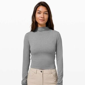 Lululemon All Aligned Mock Neck Long Sleeve *Nulu